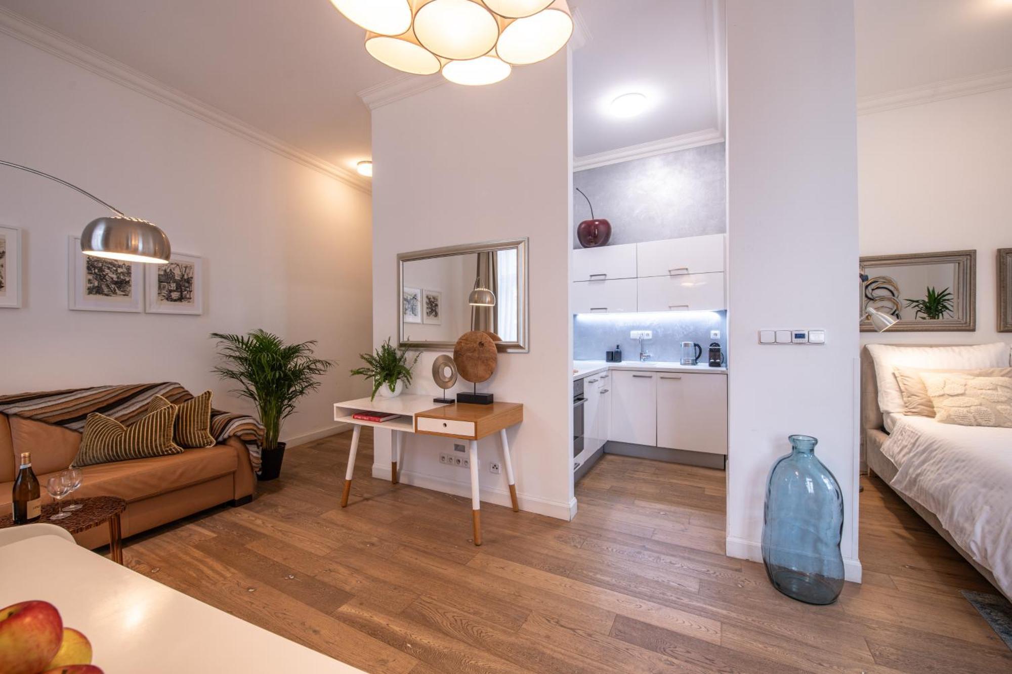 Modern Downtown Apt - Renovated, On Ideal Location Prága Kültér fotó