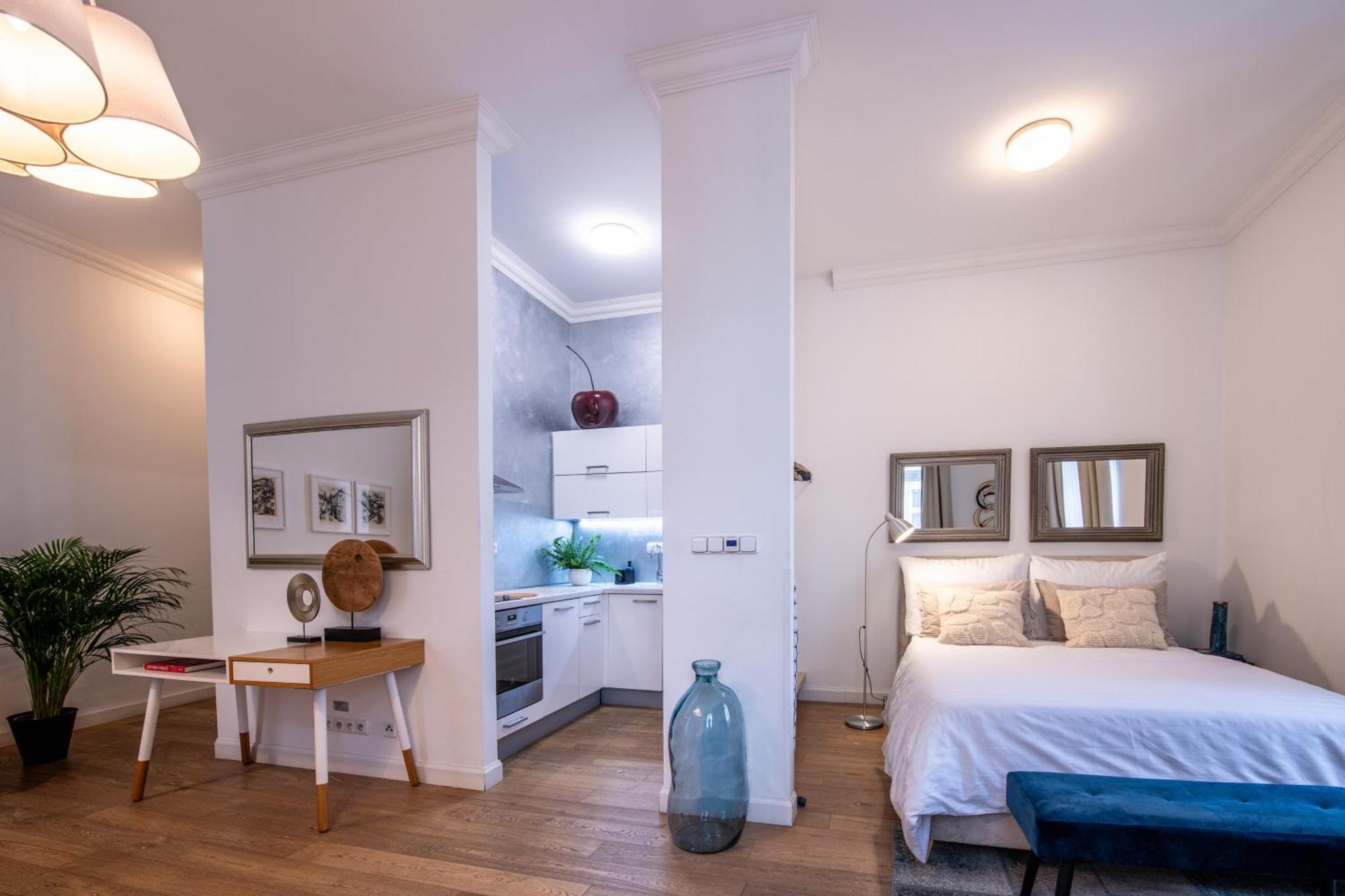 Modern Downtown Apt - Renovated, On Ideal Location Prága Kültér fotó