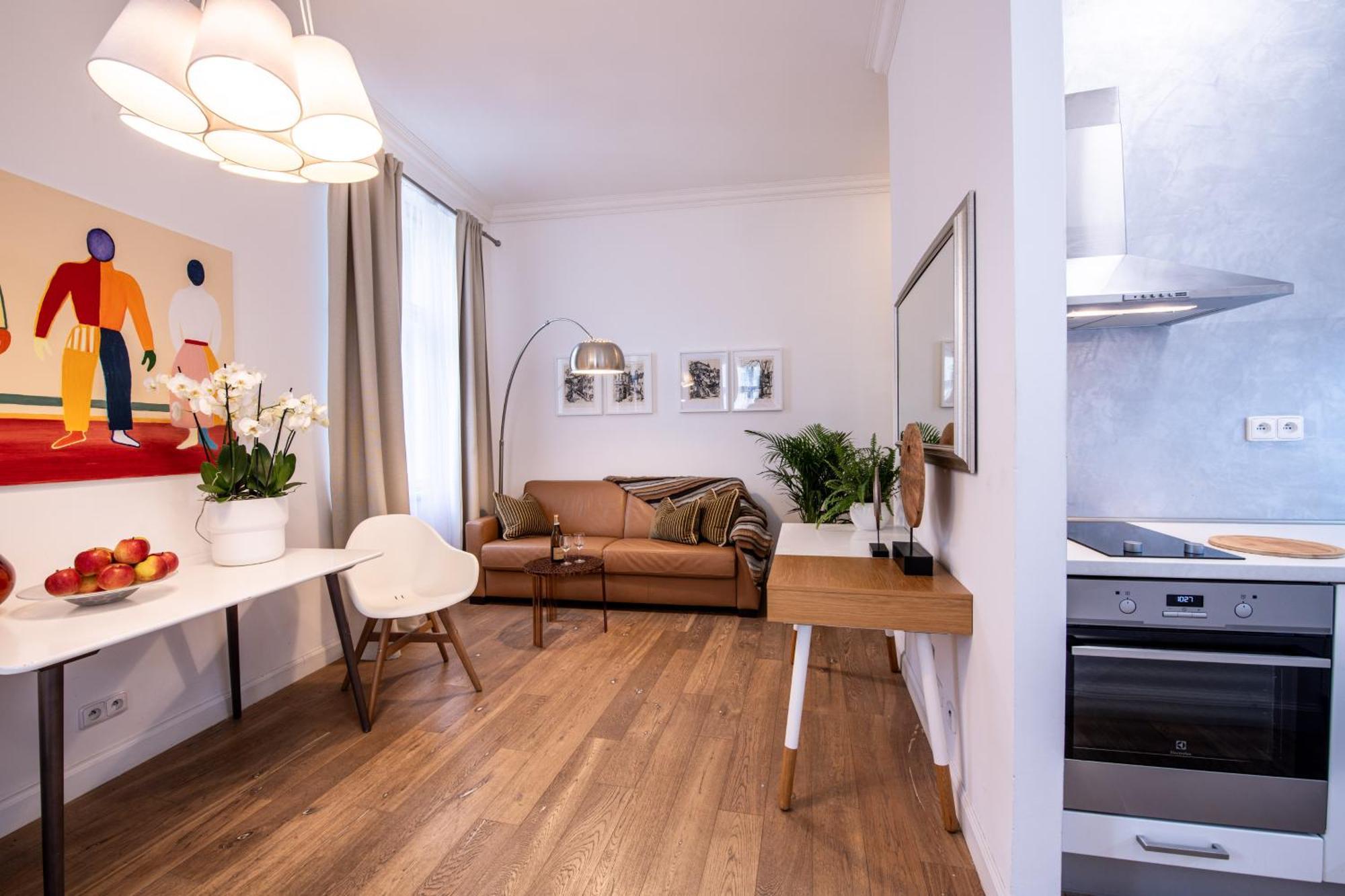 Modern Downtown Apt - Renovated, On Ideal Location Prága Kültér fotó