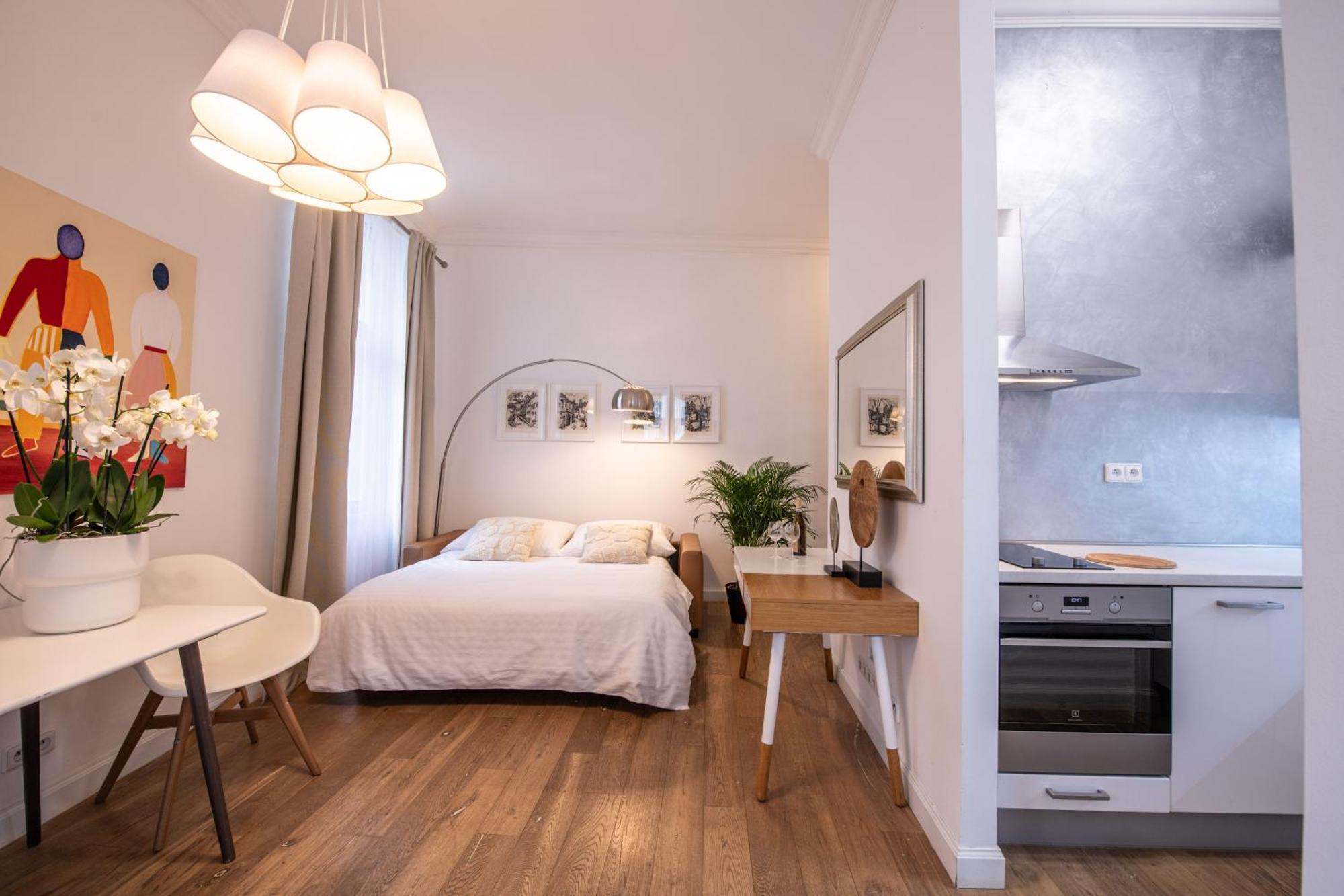 Modern Downtown Apt - Renovated, On Ideal Location Prága Kültér fotó