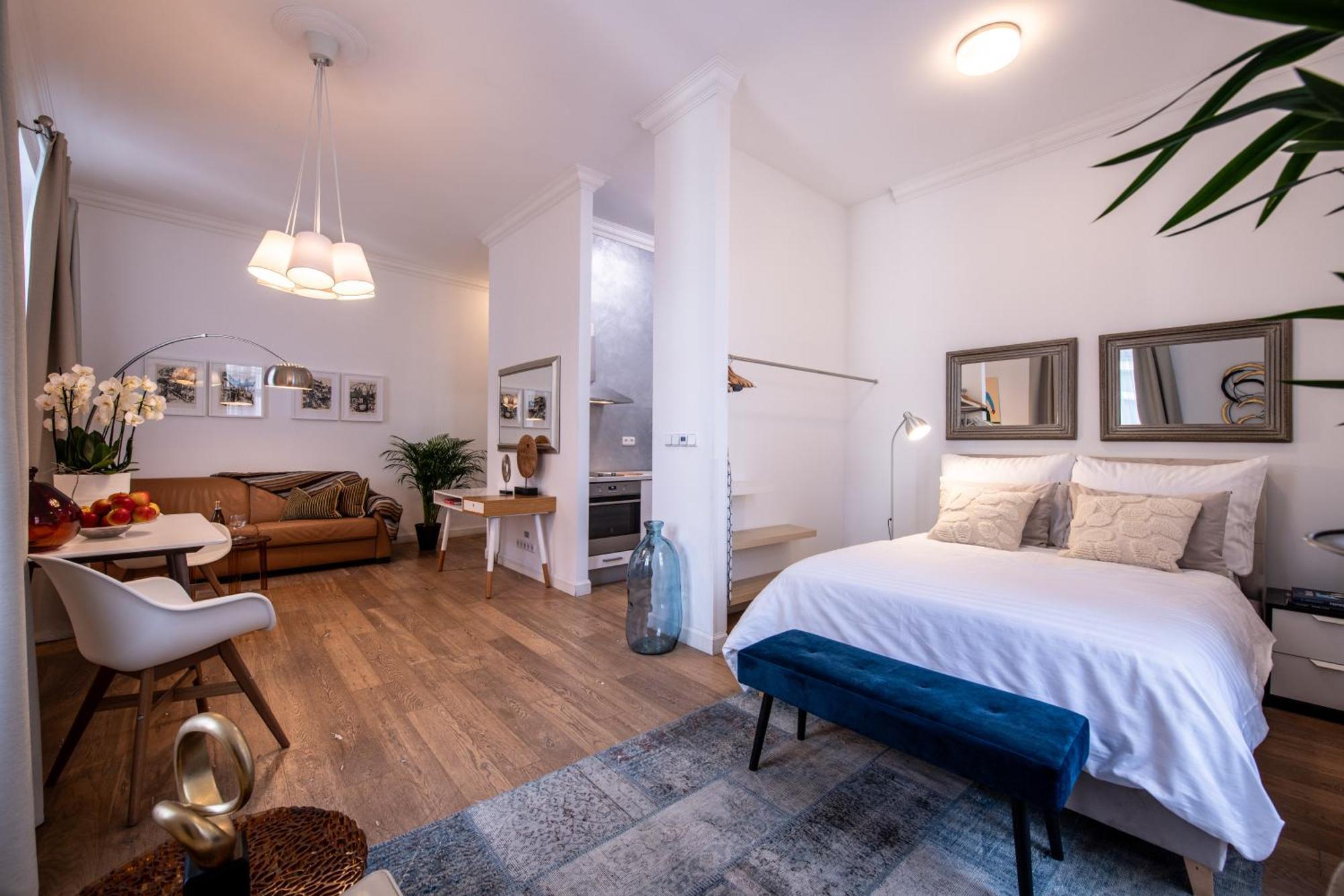 Modern Downtown Apt - Renovated, On Ideal Location Prága Kültér fotó