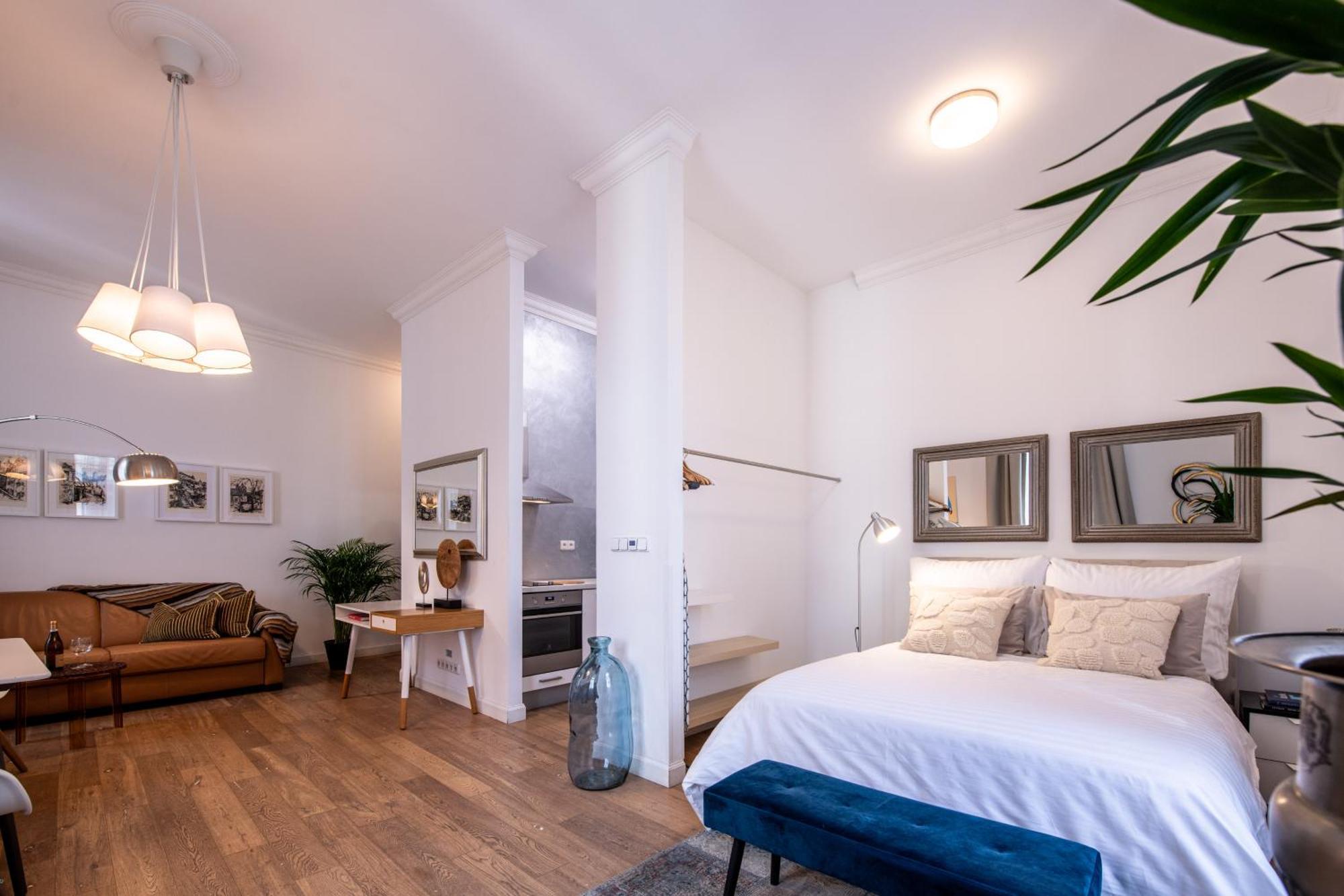 Modern Downtown Apt - Renovated, On Ideal Location Prága Kültér fotó