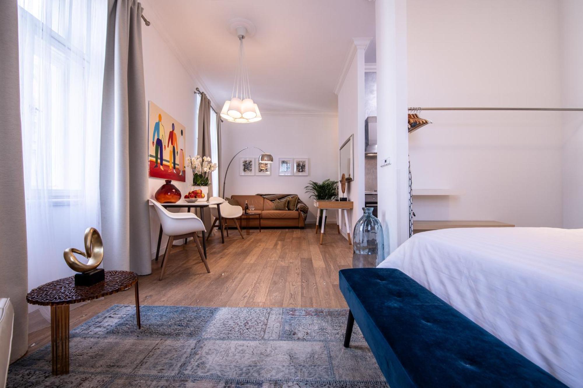 Modern Downtown Apt - Renovated, On Ideal Location Prága Kültér fotó